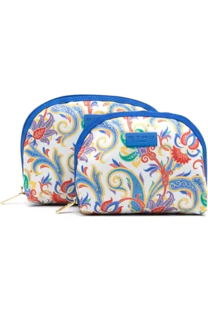 Etro Set de cosmetiqueras con motivo de cachemira (set de 2 piezas)