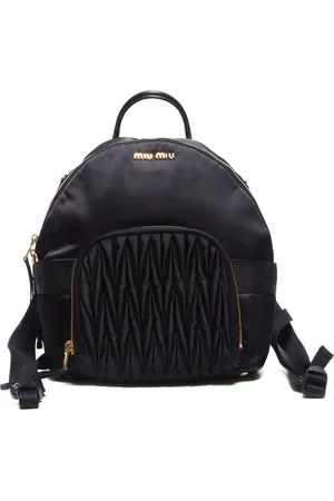 Miu Miu Mochila con letras del logo 2000-2020