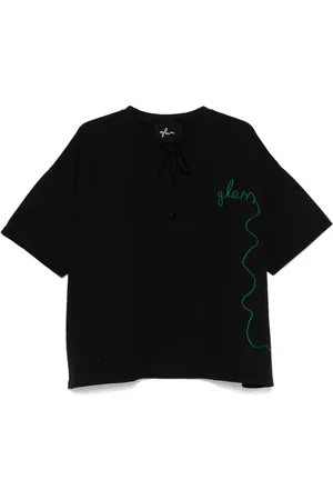 Glass Cypress Playera con logo bordado
