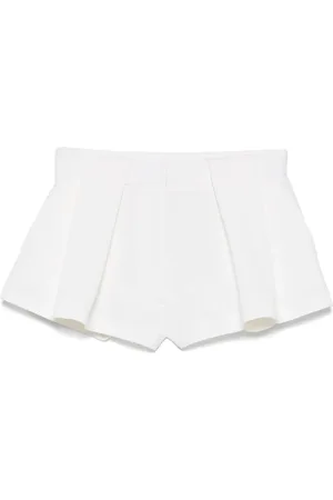 Stella McCartney Shorts con pinzas y paneles