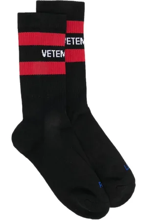 Vetements Calcetines con motivo de rayas