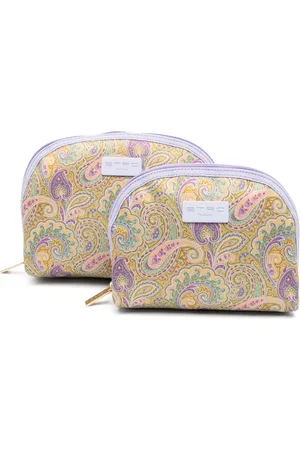 Etro Set de cosmetiqueras con motivo de cachemira (set de 2 piezas)