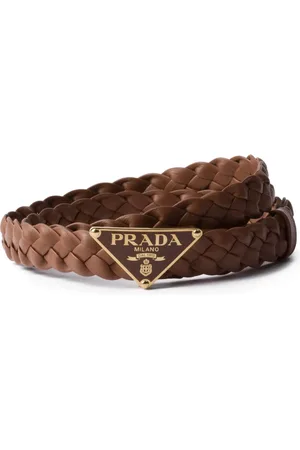 Prada Cinturón trenzado