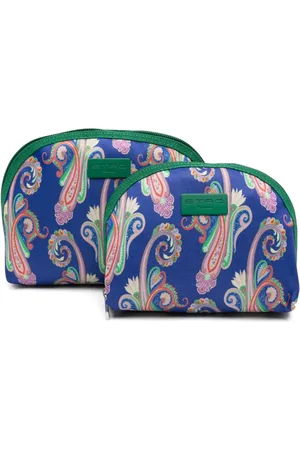 Etro Set de cosmetiqueras con motivo de cachemira (set de 2 piezas)