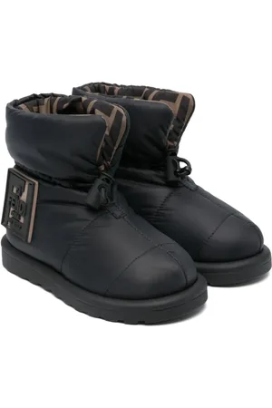Fendi Botas para nieve con logo estampado