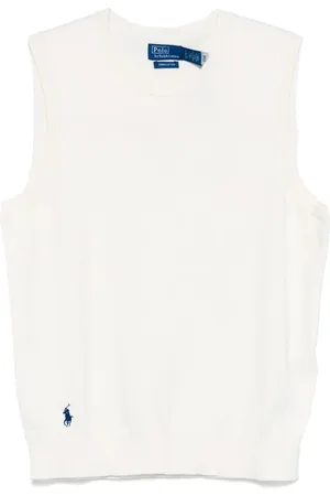 Ralph Lauren Chaleco con logo bordado