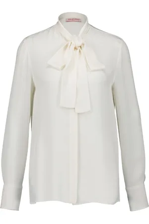 VALENTINO GARAVANI Blusa de seda georgette