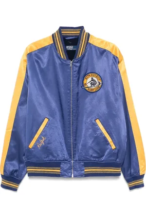 Ralph Lauren Chamarra bomber con parche del logo