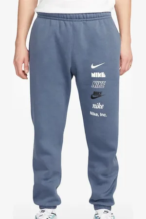 Nike Pants Nsw Club Plus Logo Diffused Blue