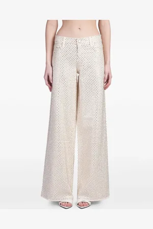 ALICE+OLIVIA Jeans de algodón