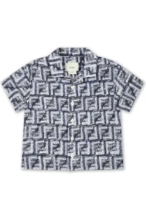 Fendi Camisa con logo estampado