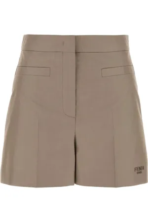 Fendi Bermudas con logo