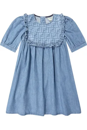 Fendi Vestido de mezclilla