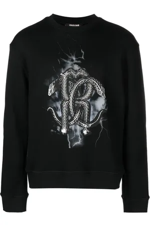Roberto Cavalli Sudadera con motivo Mirror Snake