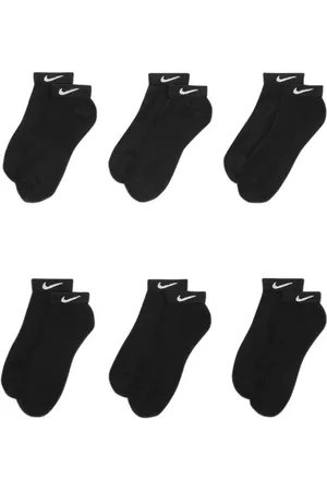Nike Set de seis pares de calcetines Dri-FIT Black