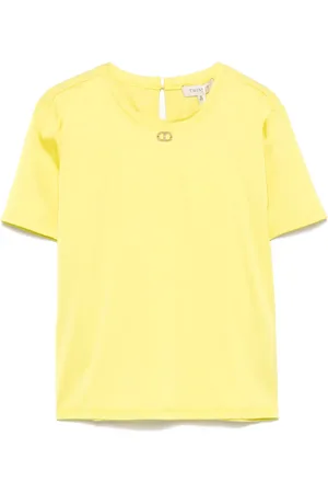 Twin-Set Playera con paneles
