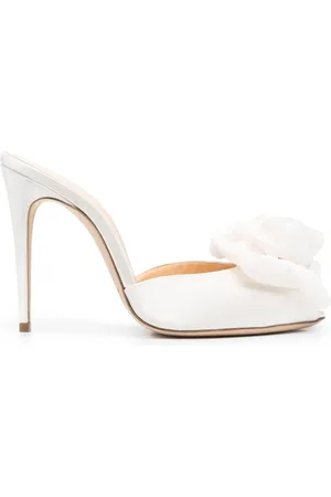 MAGDA BUTRYM Mules con peep toe y tacón de 105mm