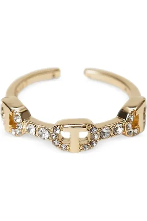 Twin-Set Anillo con detalles de cristal