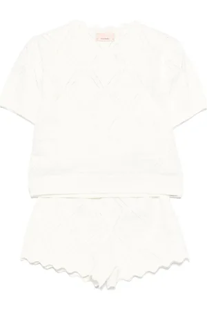 Elisabetta Franchi Set de shorts tejido