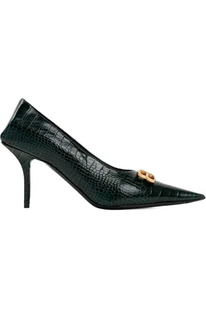 Balenciaga Zapatillas con efecto de piel de cocodrilo