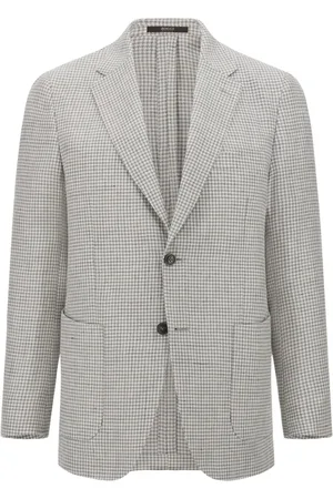 Boggi Milano Blazer con estampado pied de poule