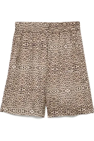 Ih Nom Uh Nit Bermudas con estampado de leopardo