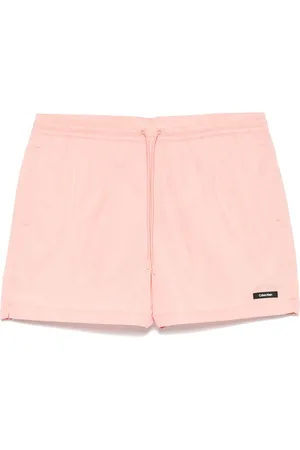 Calvin Klein Shorts de playa con parche del logo