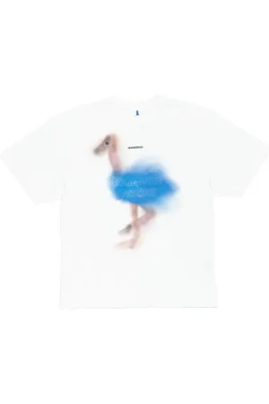 Ader Error Playera con estampado gráfico