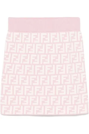 Fendi Falda de tejido jersey
