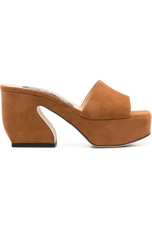 Sergio Rossi Mules con tacón de 90mm