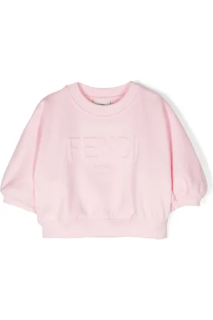 Fendi Sudadera con logo en relieve