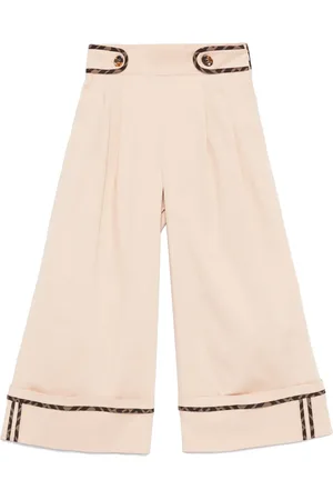 Fendi Pantalones con logo en la pretina