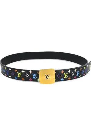 LOUIS VUITTON Cinturón con grabado LV 2010 de x Takashi Murakami