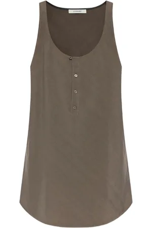 LEMAIRE Top con cuello redondo
