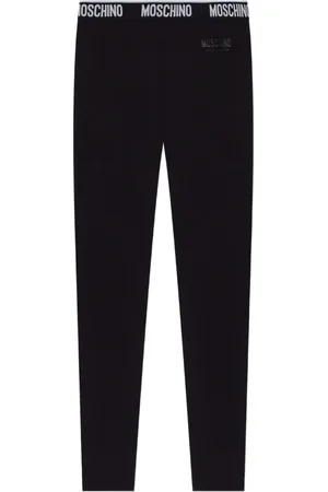 Moschino Logo-waistband leggings