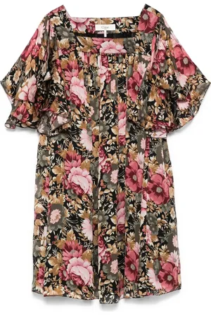 Chloé Vestido corto con estampado floral