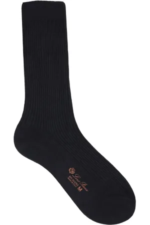 Loro Piana Calcetines tejidos de canalé
