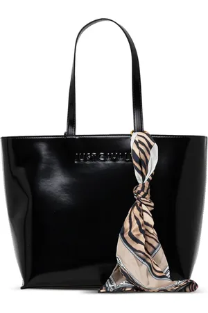 Roberto Cavalli Tote con logo en relieve