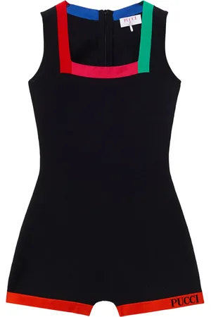 Puccini Jumpsuit corto con diseño color block
