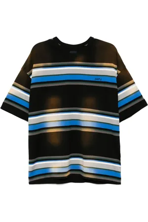 JUUN.J Playera con motivo de rayas