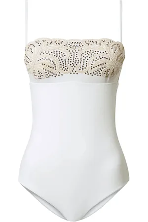 Twin-Set Traje de baño con detalles de strass
