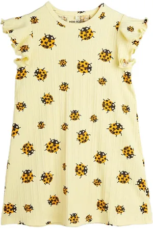 Mini Rodini Vestido con catarinas estampadas