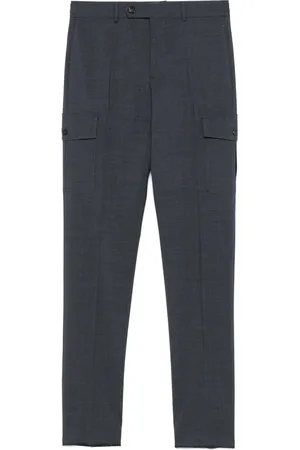Incotex Pantalones cargo con diseño ajustado