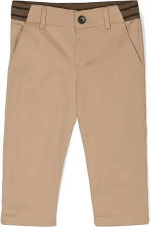 Fendi Pantalones con logo FF estampado