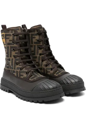 Fendi Botines Zucca con monograma