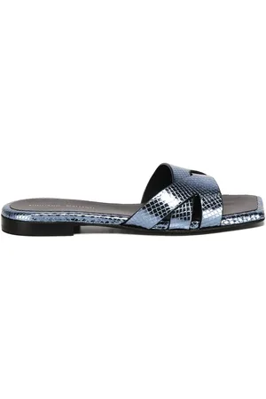 Giuliano Galiano Flip flops de piel