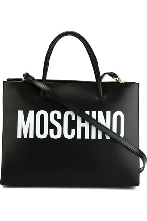 Moschino Tote cuadrado con logo estampado