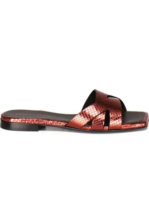 Giuliano Galiano Flip flops de piel