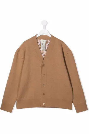 Fendi Cárdigan tejido con cuello en V