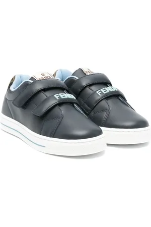 Fendi Tenis con logo en relieve